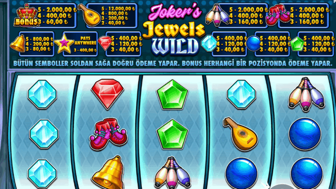 Joker's Jewels Gülme sırası sende, kazançla!